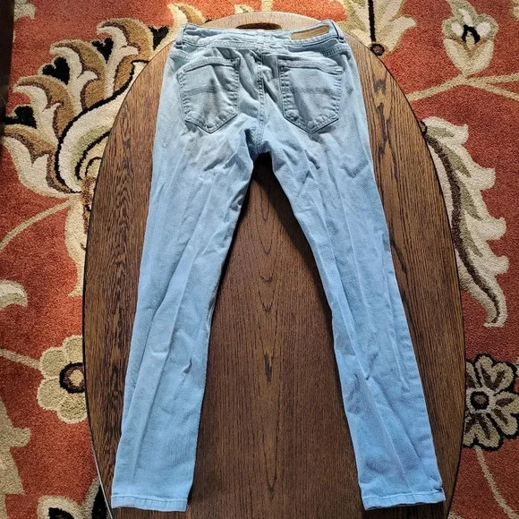 Zara Basic Skinny Leg Light Wash Jeans Size Women's 6 - Picture 4 of 12